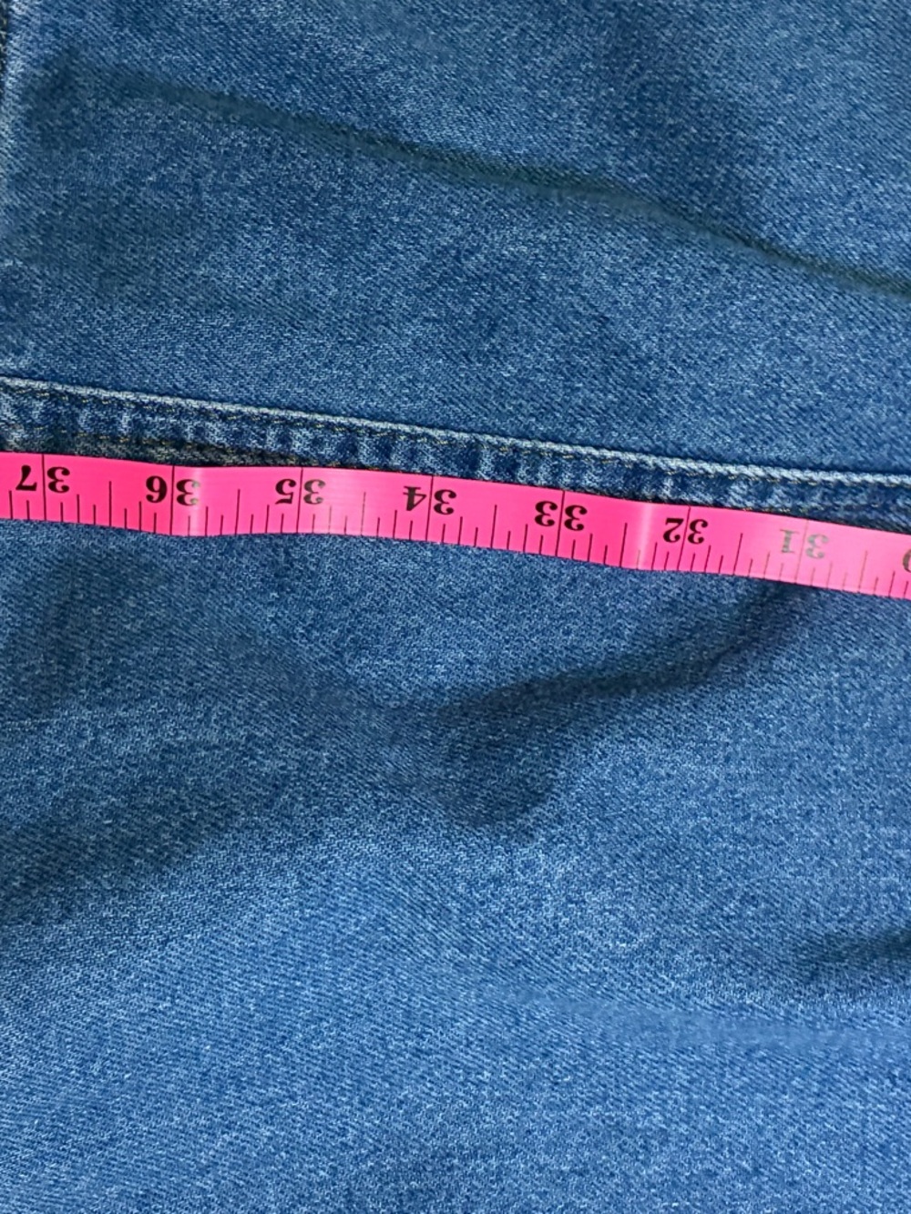 Universal Thread Blue Denim A-Line Maxi Skirt - Picture 9 of 9